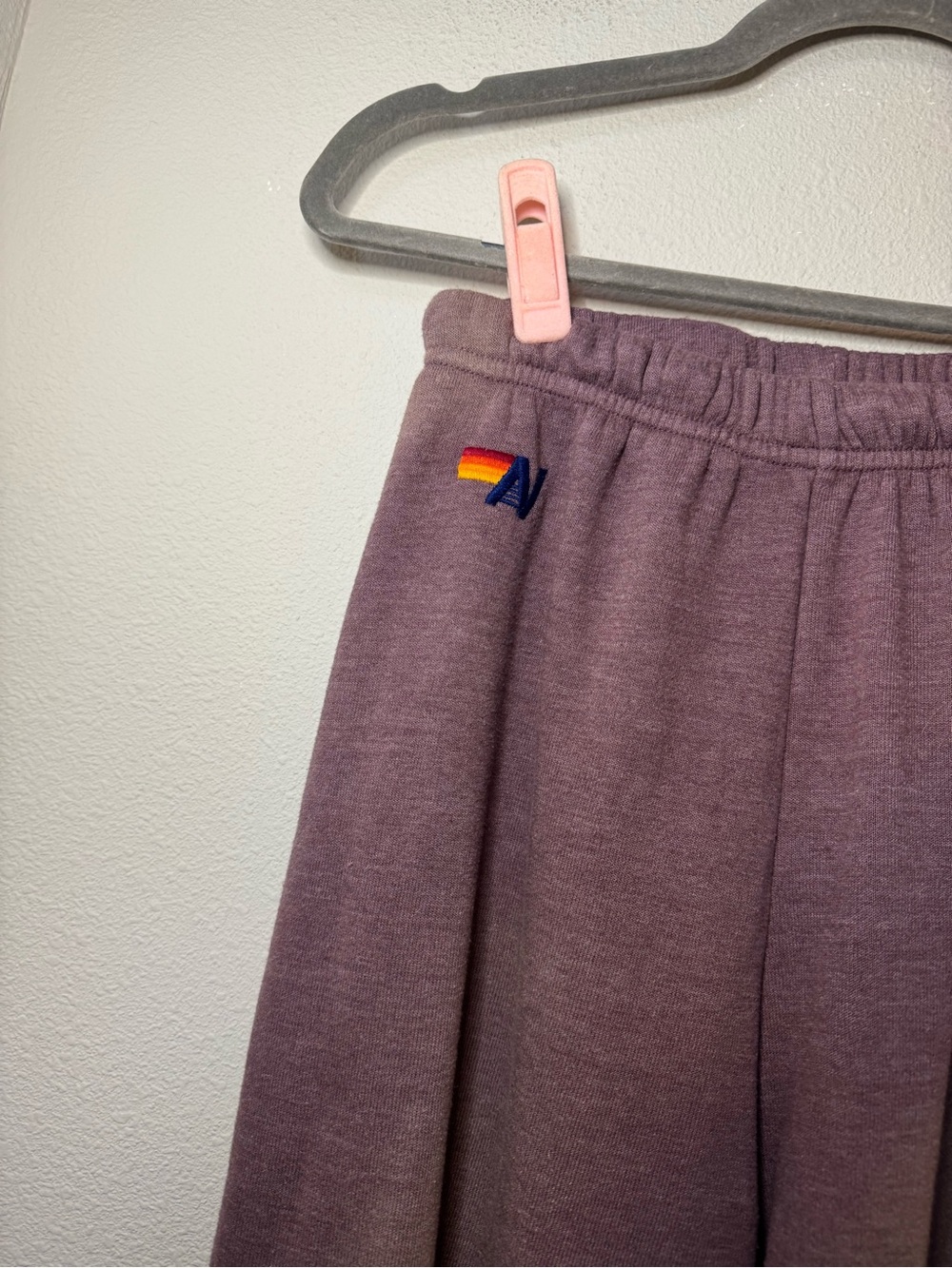 Aviator Nation Essential Sweatpants in Faded Mocha - Picture 4 of 7